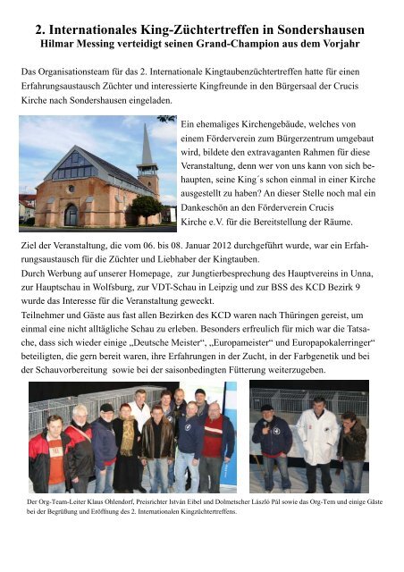 2.KZT DRUCK - King-Club Deutschland