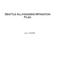 All Hazards Mitigation Plan for Seattle - City of Seattle