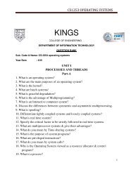 OS QB.pdf - Kings College of Engineering