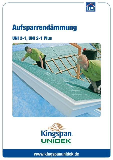 AufsparrendÃ¤mmung - Kingspan Unidek