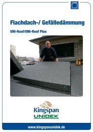 Produktinformation - Kingspan Unidek