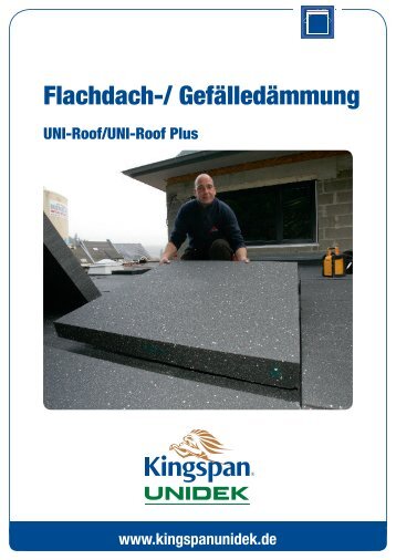 Produktinformation - Kingspan Unidek