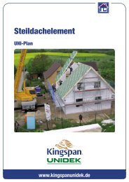 Produktinformation - Kingspan Unidek