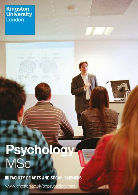 kingston university phd psychology