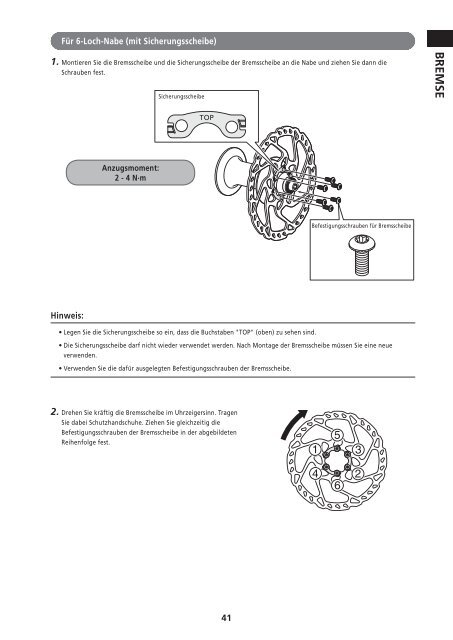 bremse - Shimano