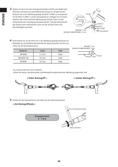 bremse - Shimano