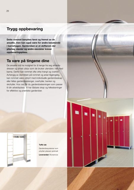 Barnehage katalog - Kinnarps