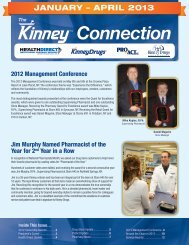 Connection - Kinney Drugs