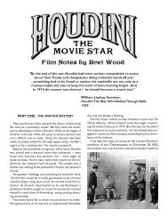 houdini_filmnotes.qxd:Layout 1 - Kino International