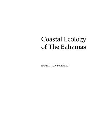 Coastal Ecology of The Bahamas