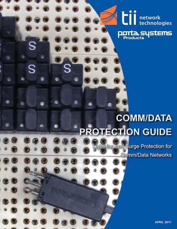 COMM/DATA PROTECTION GUIDE - Tii Network Technologies