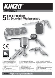 5pcs air tool set St. Druckluft-Werkzeugsatz - kinzo