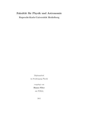 download PDF - Kirchhoff-Institut fÃ¼r Physik - Ruprecht-Karls ...