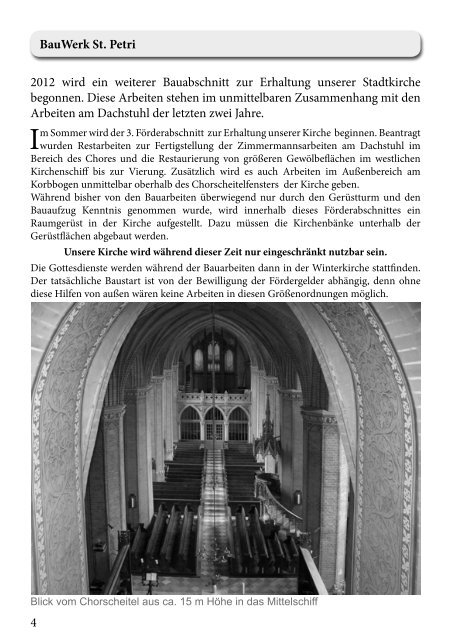 Kirchenbote Altentreptow - Kirche Altentreptow
