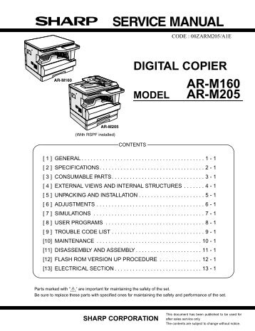 sharp ar 5520 printer driver download