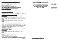 Kirchennachrichten Juni-Juli 2008 - Kirchgemeinde Dohna