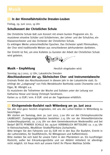 Gemeindebrief Juni / Juli 2012 - Ev.-Luth. Kirchgemeinde Dresden ...