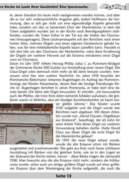 Gemeindebrief 13.06-13.09 - klein.pub - Kirche Grimmen ...