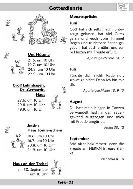 Gemeindebrief 13.06-13.09 - klein.pub - Kirche Grimmen ...