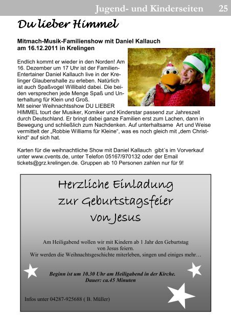 Gemeindebrief (Dezember 2011) - Heeslingen