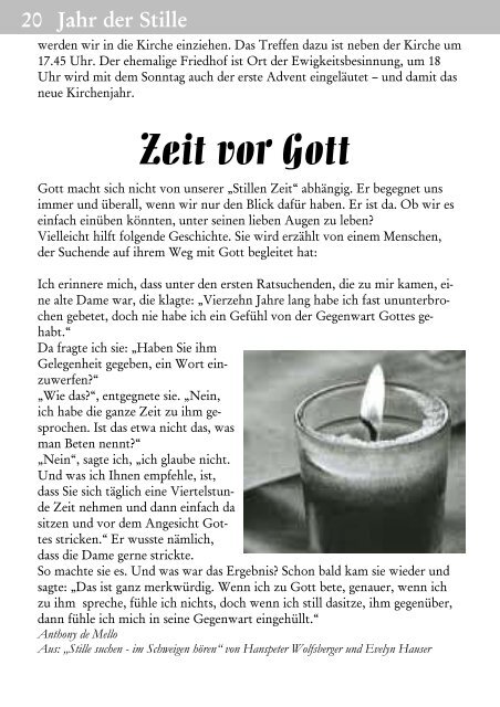 Gemeindebrief (Oktober 2010) - Heeslingen