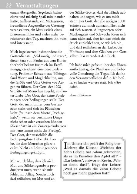 Gemeindebrief (Oktober 2010) - Heeslingen