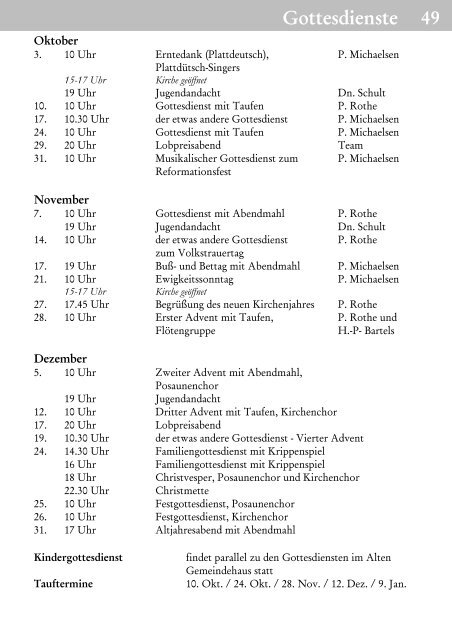 Gemeindebrief (Oktober 2010) - Heeslingen