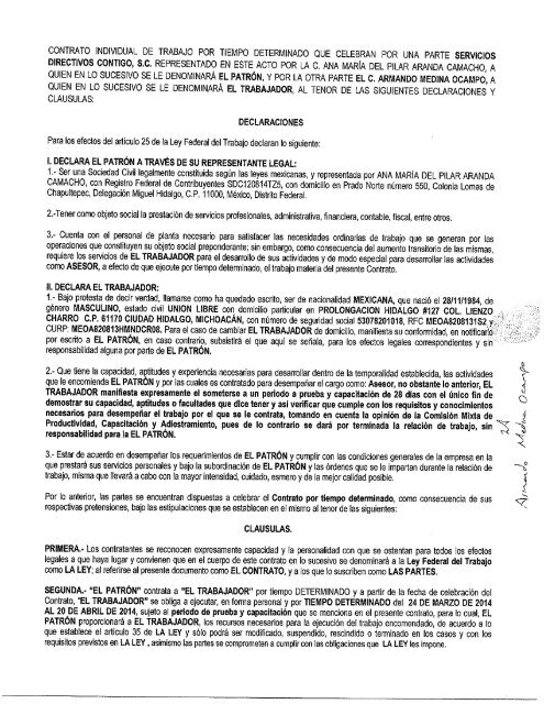 documentos varios