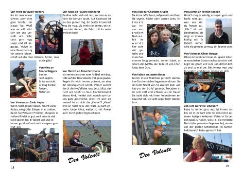 Segelzeitung 2011 - Kirchengemeinde Arpke