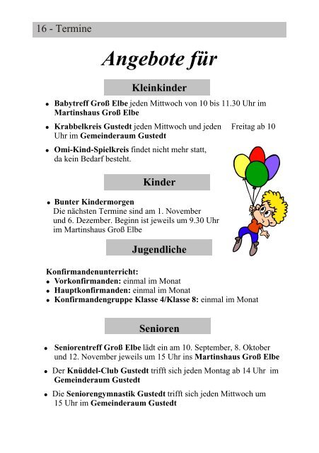 Gemeindebrief 94 PDF - Predigten und Kindergottesdienst aus der ...