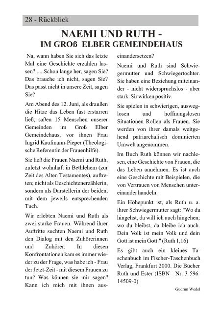 Gemeindebrief 94 PDF - Predigten und Kindergottesdienst aus der ...