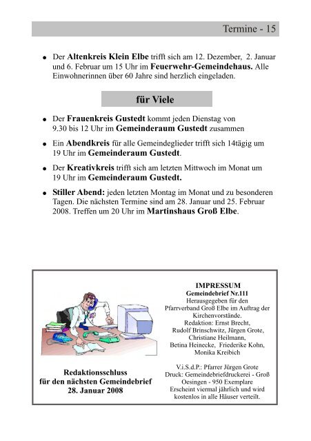 Als PDF (1,6MB) - Predigten und Kindergottesdienst aus der ...