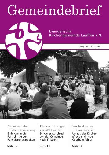 Gemeindebrief - Ev. Kirchengemeinde Lauffen