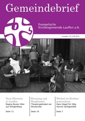 Gemeindebrief - Ev. Kirchengemeinde Lauffen