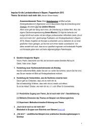 Zusammenfassung des Hauptreferates (pdf) - Kirche mit Kindern