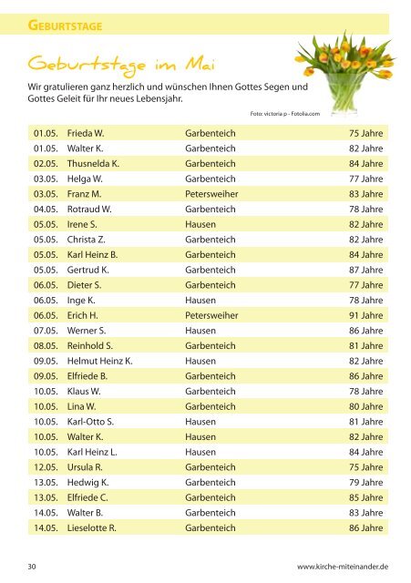 Den kompletten Gemeindebrief herunterladen. - Evangelische ...