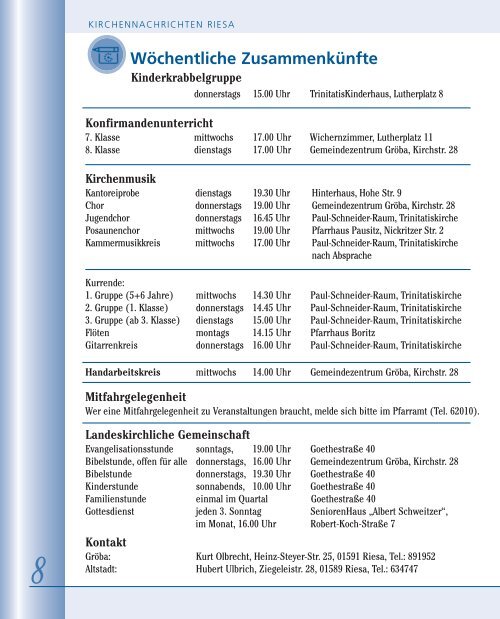 dezember 2013/januar 2014 - Ev.-Luth. Kirchgemeinde Riesa