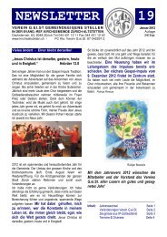 Newsletter Verein G.ei.St., Januar 2012 - Evangelisch-reformierten ...