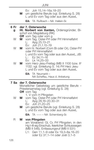 Liturgischer Kalender - ErzdiÃ¶zese Salzburg