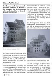 50 Jahre MatthÃ¤uskirche - Bericht von Werner Mack - Evangelischer ...