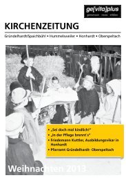 finden Sie den aktuellen Gemeindebrief - Kirchenbezirk Crailsheim