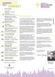 download Bezirksjournal 2-2011 - Evangelischer Kirchenbezirk ...