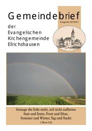 Hier kÃ¶nnen Sie unseren 2. Gemeindebrief von 2012 lesen