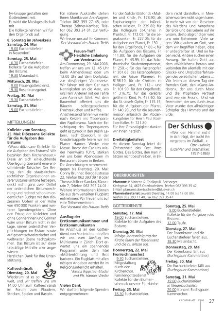 SolidaritÃ¤t mit bedrÃ¤ngten PalÃ¤stina-Christen - Kirchenblatt