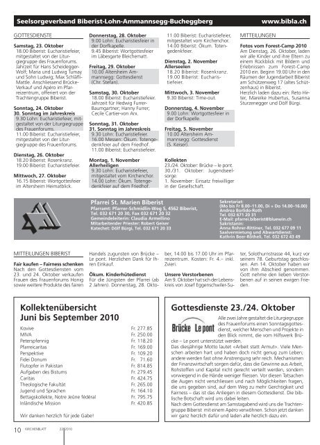 Karl BorromÃ¤us - Kirchenblatt