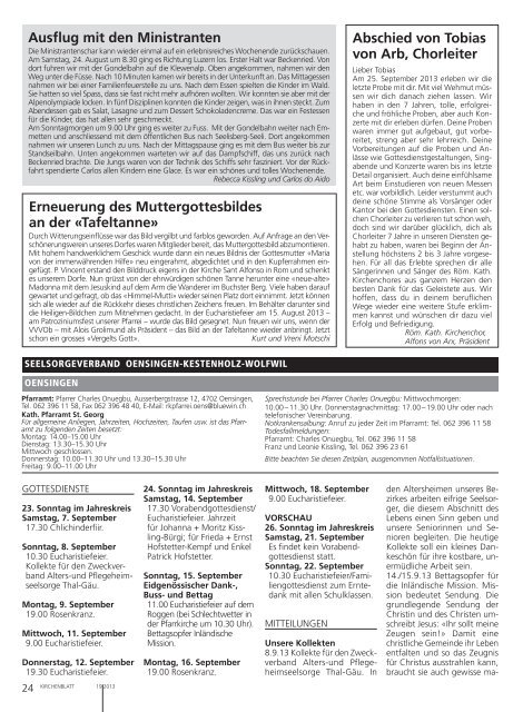 Buchsgau - Kirchenblatt