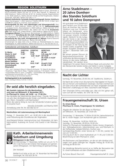 Buchsgau - Kirchenblatt