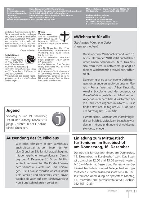 Kirchenblatt 25 Pure PrÃ¤senz
