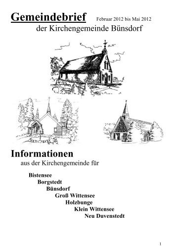 748 kb - Kirchengemeinde BÃ¼nsdorf