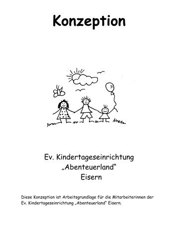 KONZEPTION Abenteuerland - Ev. Kirchengemeinde Eisern ...